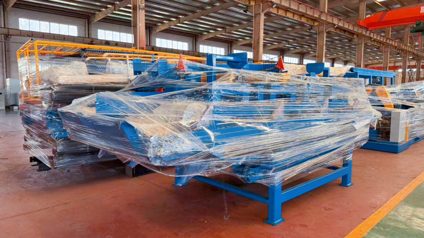 Veneer Machinery Prepared for Export