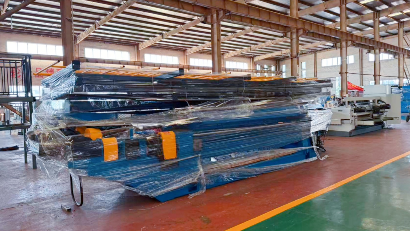 Plywood Machinery Ready for Overseas Shipment