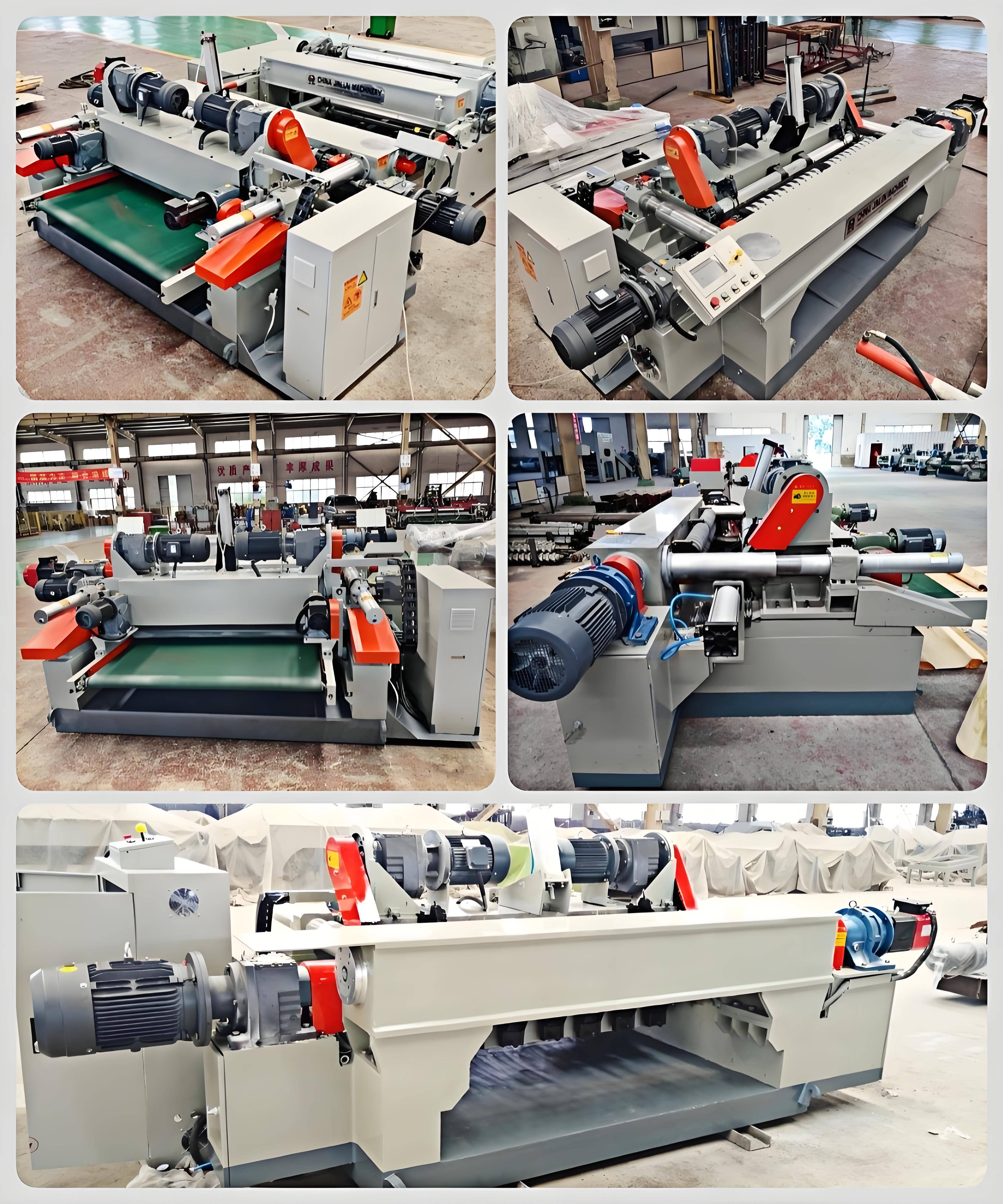 veneer peeling machine 24