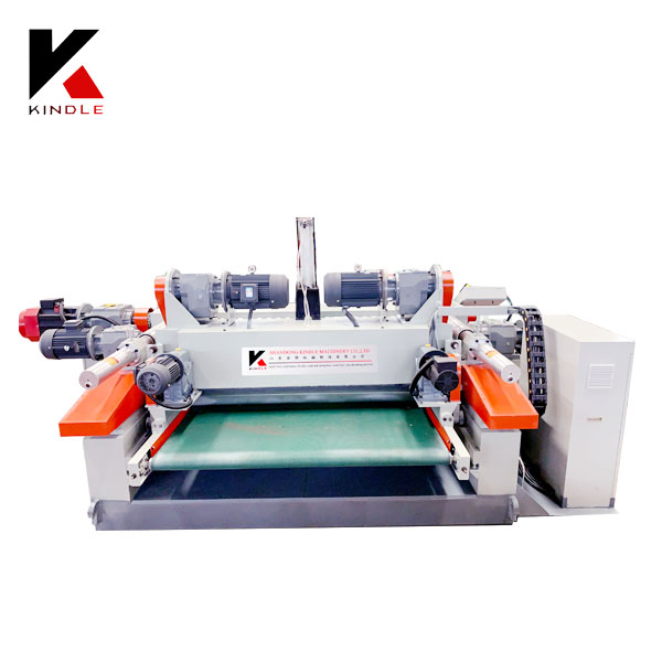 4 feet spindleless wood veneer peeling machine
