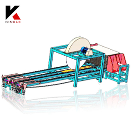 automatic wood veneer cutting saw machine