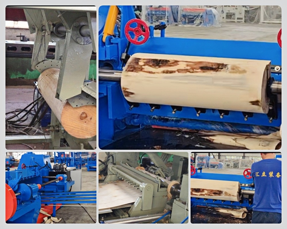 VENEER PEELING MACHINE 16