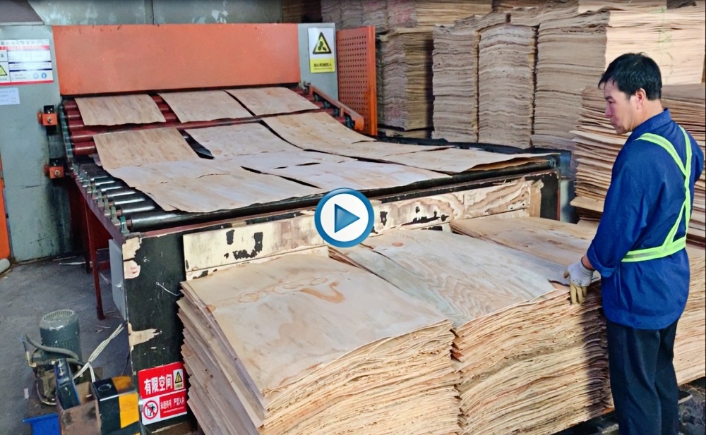 8 feet veneer peeling line 1