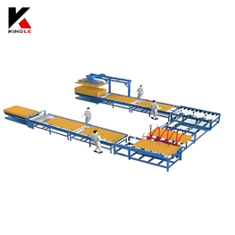 Manual Plywood Putty Line With Plate Turnover Machine