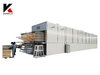 Roller type plywood drying equipment for plywood production