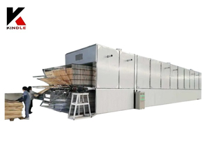 Roller type plywood drying equipment for plywood production