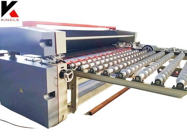 Construction and Plywood Machinery Double Sided High Speed Wood Veneer Adhesive Dispensing Machine 