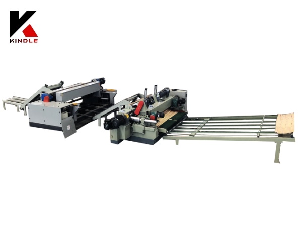 8 Feet Spindleless Veener Peeling Line Machine