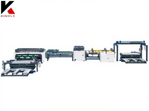 Four side plywood plate assembly line roller saw