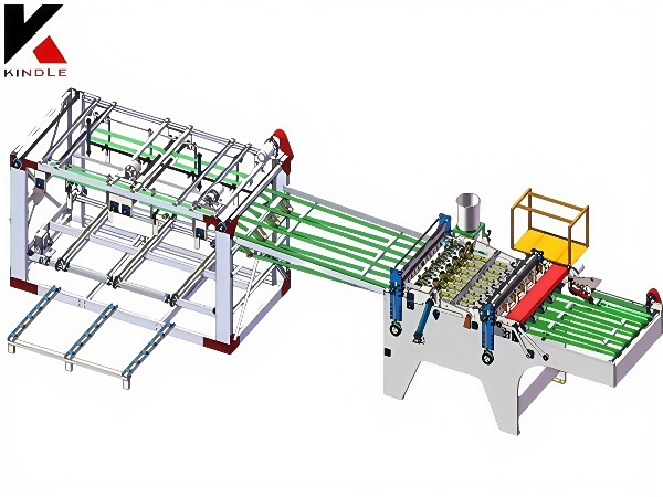 Horizontal Plywood Veneer Panel Edge Gluing Machine