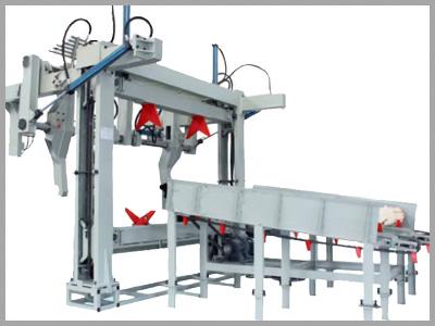 automatic loader for spindle peeling machine