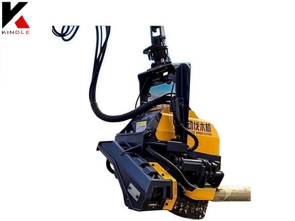 Fully automatic felling machine with wood cutting function