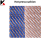 Stainless steel plates and buffer pads for plywood hot press