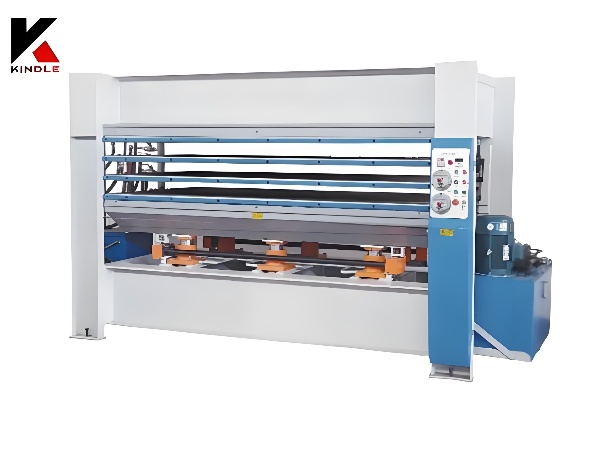 High Efficiency Film Face Laminating Hot Press Machine