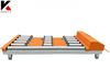 Wireless rubber wheeled flatbed truck Rail transport platform vehicle