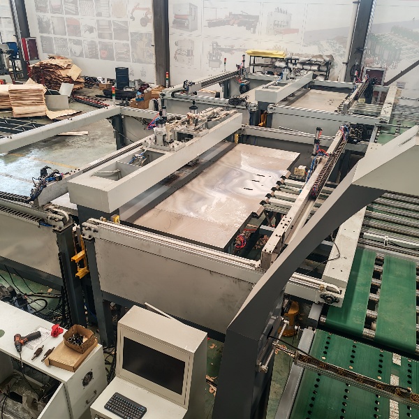 Full Automatic Veneer Patching Line With AI Intelligent Sorting