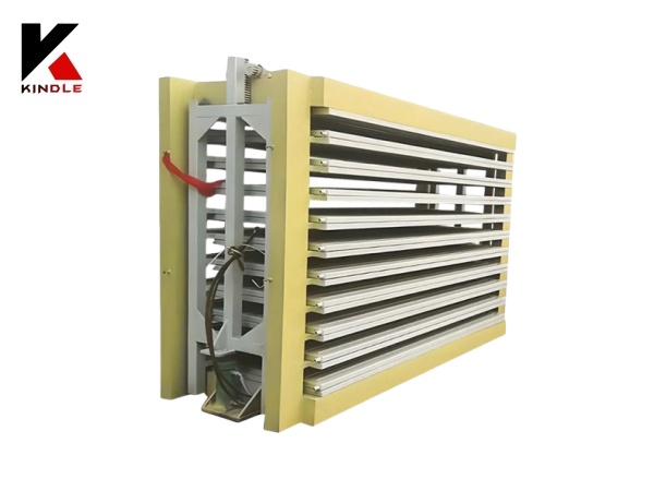 Hollow tube core veneer dryer for veneer drying machine