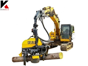 Fully automatic felling machine with wood cutting function