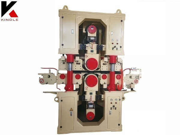 Upper and lower double sanding frame sander