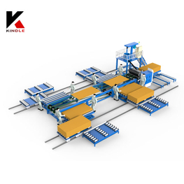 China high efficiency plywood veneer paving line 