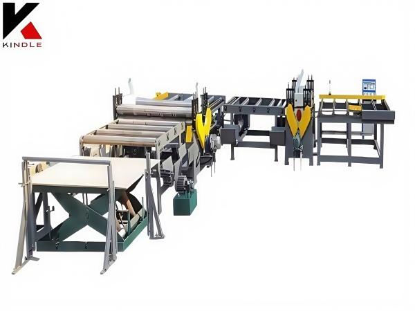 High Speed Plywood Roller Trimming Saw