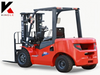 1.5t-3t Battery Operated Forklift New Energy Forklift Pure Electric Forklift