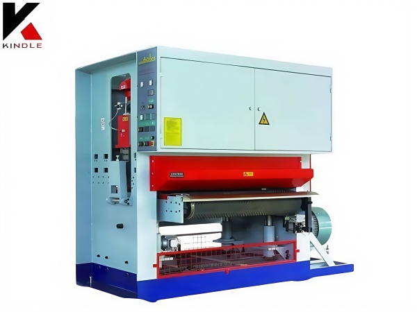 Fixed thickness single plywood surface finishing sanding equipment 
