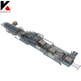 Plywood automatic veener patching production line