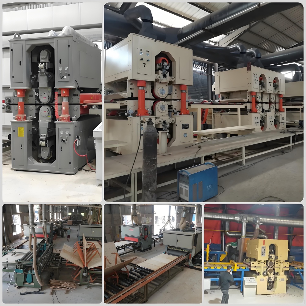 plwood sanding machine