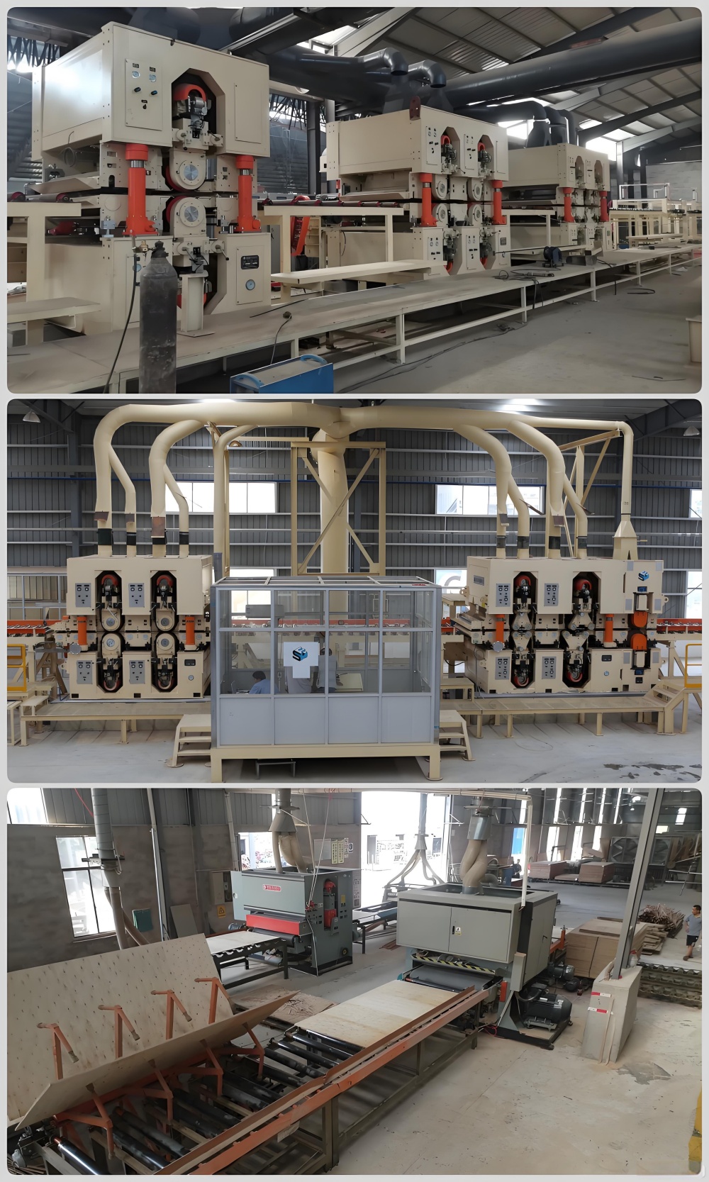 plywood sanding line 90