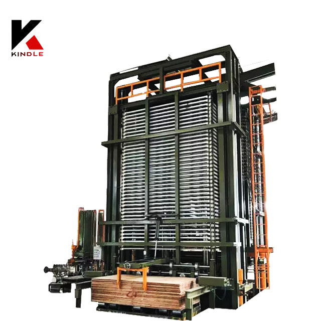 30 layers full automatic plywood hot press machine with loading system
