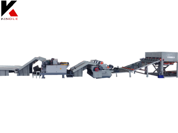 4 Feet Spindleless Rotary Cutting Production Line