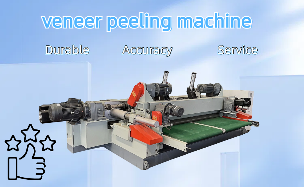 veneer peeling machine 9