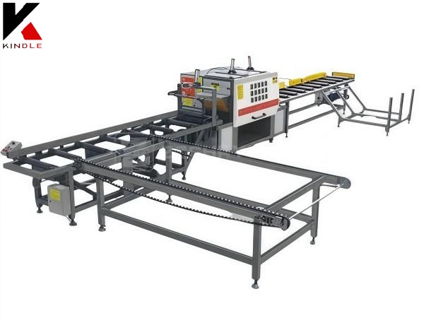Four side roller smart CNC trimming saw