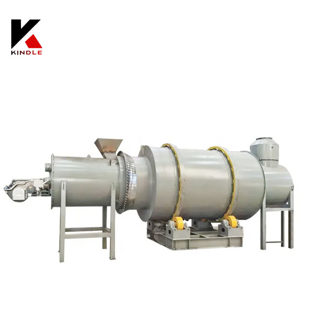 OSB / MDF wood shavings rotary roller dryer