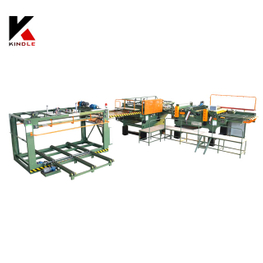 Automatic L type veneer teeth jointing machine