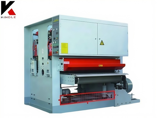 Fixed thickness single plywood surface finishing sanding equipment 