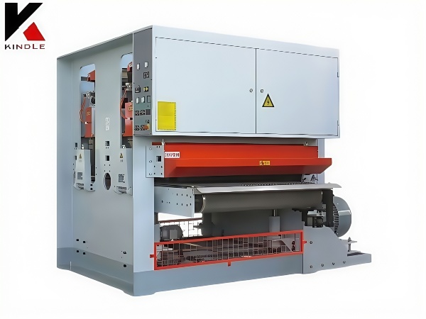 Fixed thickness single plywood surface finishing sanding equipment 