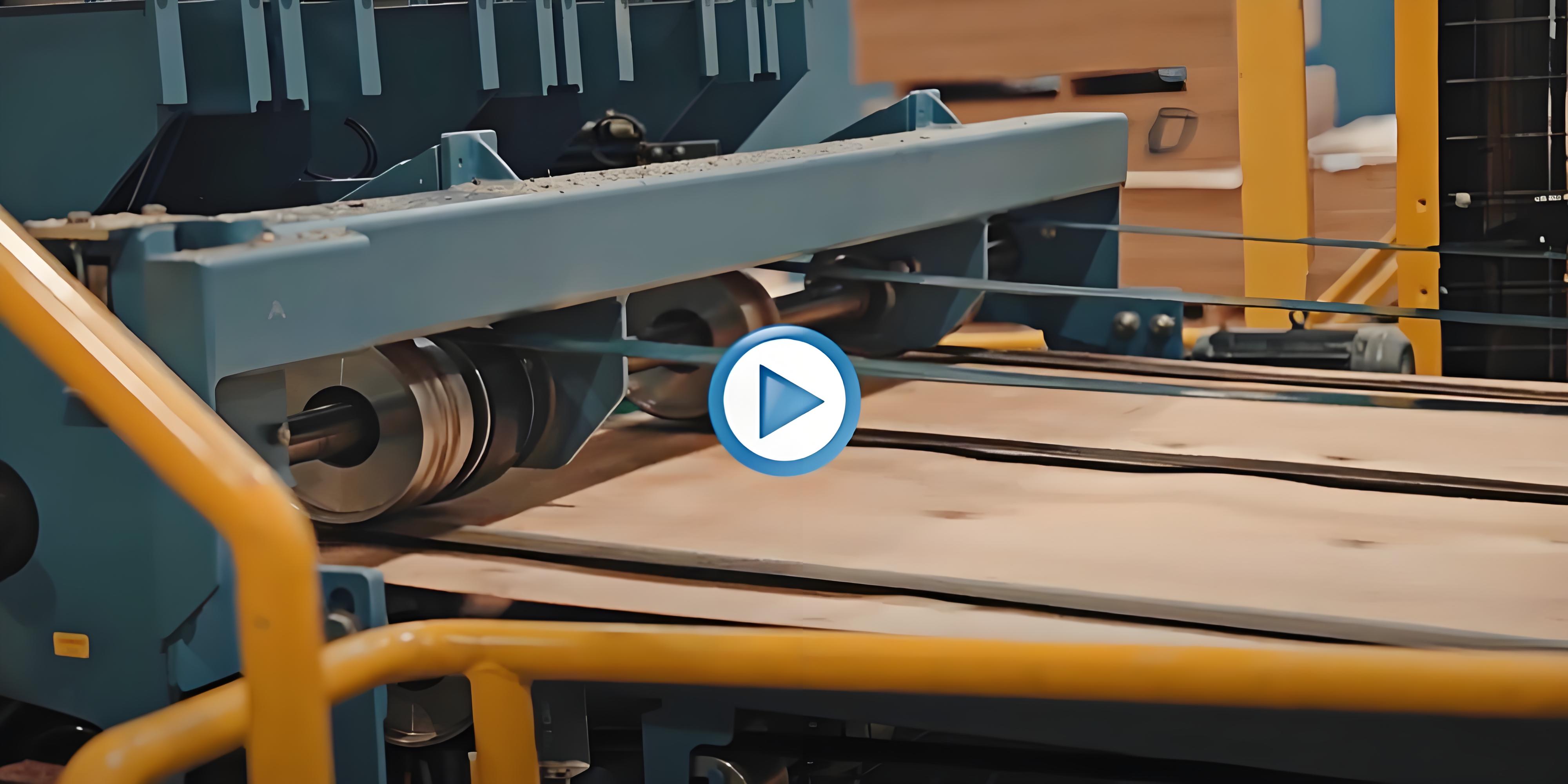 veneer peeling machine 14