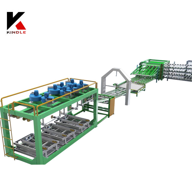 Full automatic veneer loading and unloading machine of plywood dryer