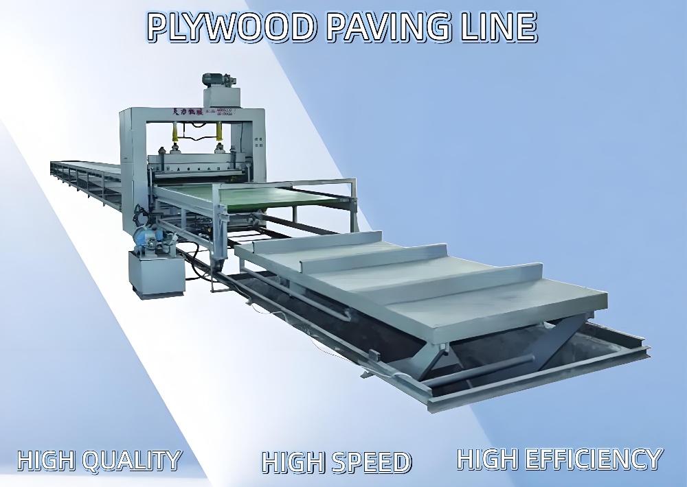 PLYWOOD PAVING LINE 8