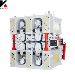 Upper and lower double sanding frame sander