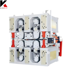 Upper and lower double sanding frame sander