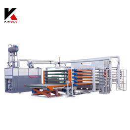 800T automatic film hot press machine for melamine paper