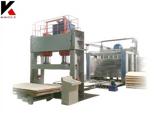 Melamine Short Cycle Industrial Wood Hot Press For Particle MDF Board Plywood