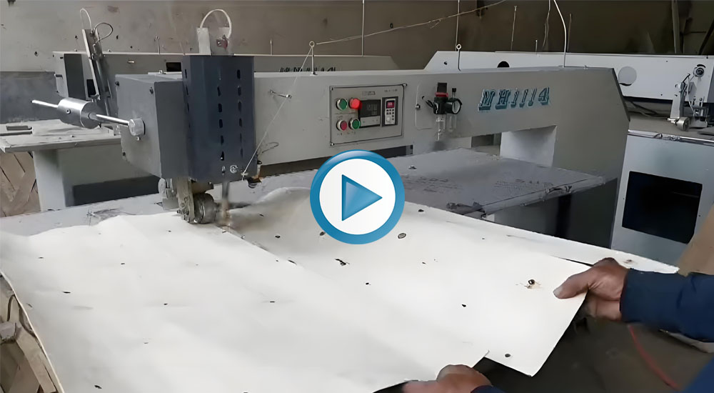 wire veneer jointing machine showing