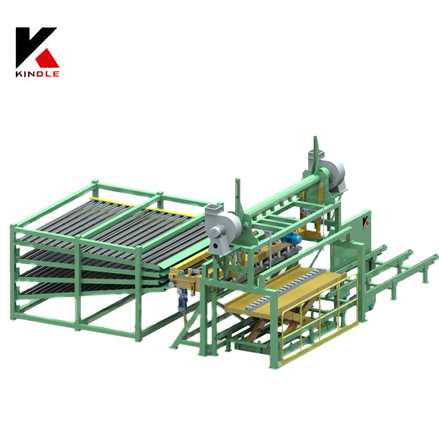Full automatic veneer loading and unloading machine of plywood dryer