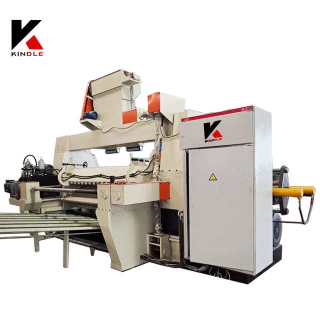 8 feet spindle wood veneer peeling machine