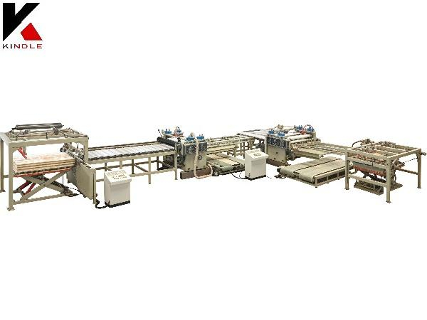Four side roller smart CNC trimming saw