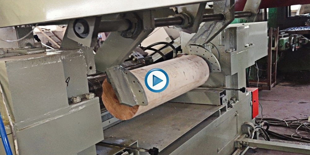 VENEER PEELING MACHINE 2